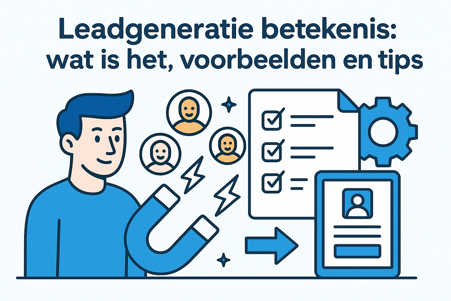 Leadgeneratie betekenis: wat is het, voorbeelden en tips
