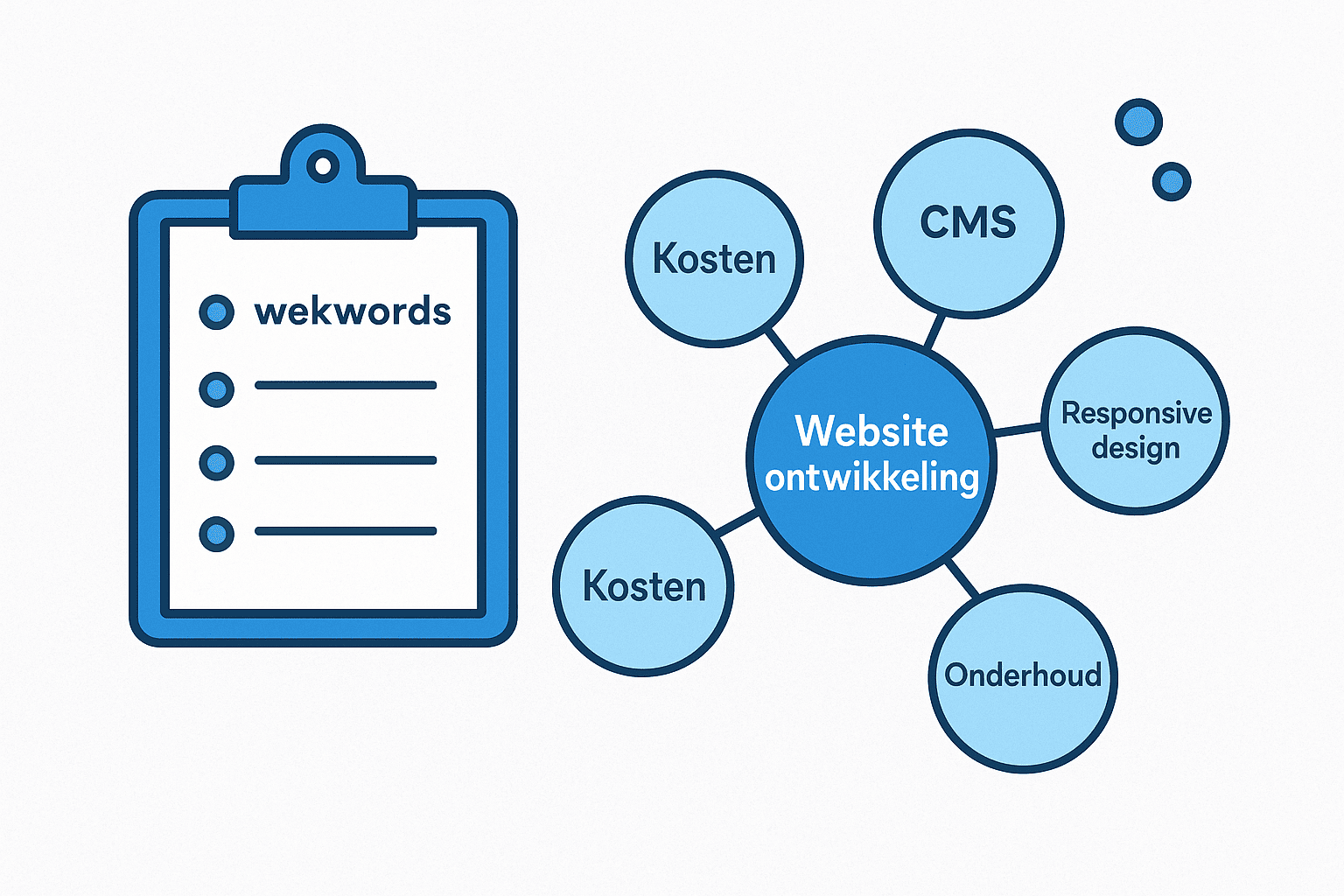 Groepeer zoektermen in topical clusters